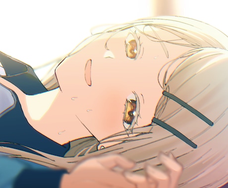 エモいアニメ塗り風イラスト描きます アイコン、歌ってみた、サムネイル、立ち絵等様々な用途に イメージ1