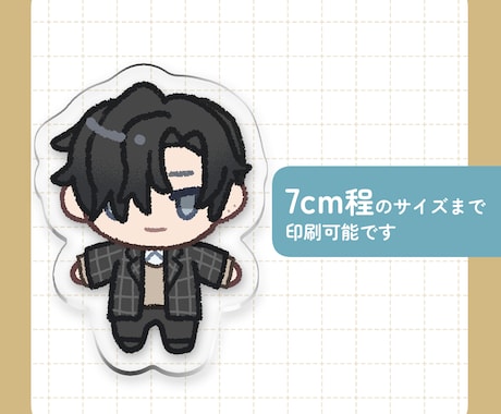 商用OK　ぬいぐるみ風ミニキャラ制作します グッズにおすすめです！(商用利用：＋1,500円) イメージ2