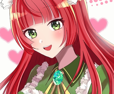 アイコンやご希望に沿ったイラストを描きます とびっきりカワイイキラキラの女の子描きます！ イメージ1