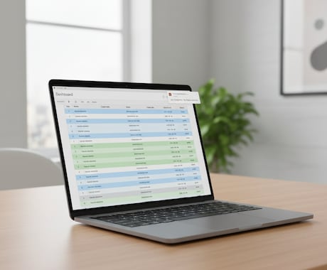 スプレッドシート業務を自動化（GAS）します フォーム→スプシ→メールを1クリックで完結する仕組みを導入。 イメージ1