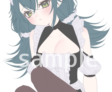 最短2日￤淡い色のかわいい女の子描きます 個人様のアイコンから活動者様の立ち絵まで幅広い範囲可能〇 イメージ1