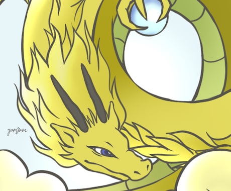 あなたに寄り添う癒しの神様アートをお描きします 見守ってくださる神様や龍神様のイラストで心豊かに♡ イメージ2