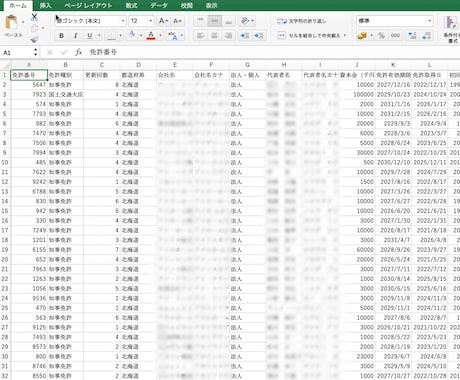 国土交通省宅建業者の不動産会社リストを販売します 全国13万件超｜毎月更新・即日納品・CSV形式 イメージ2