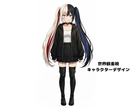 AI画像向けキャラ設定を作成します 再現しやすい世界観と設定を設計 イメージ1