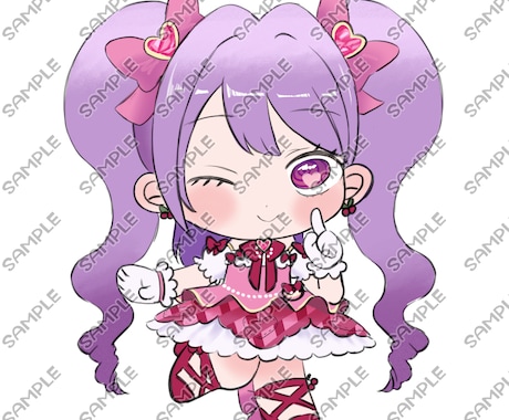 あなただけの可愛い2頭身SDキャラを描きます あなたのための小さくて可愛いSDキャラです！ イメージ1