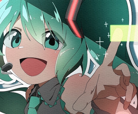 SNSアイコン、立ち絵イラスト制作します 可愛くて雰囲気のあるタッチのイラストです イメージ1
