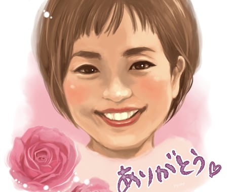 優しくあったかい似顔絵描きます 記念日やウェルカムボード、プレゼントに。 イメージ1
