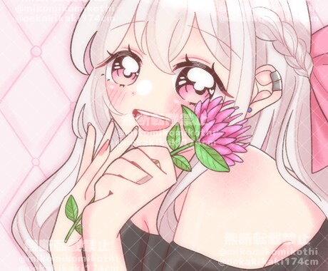 可愛い絵柄でキャラクターのイラストなどお描きします デフォルメ〜等身・首上〜全身までご要望に沿ってお描きします！ イメージ2