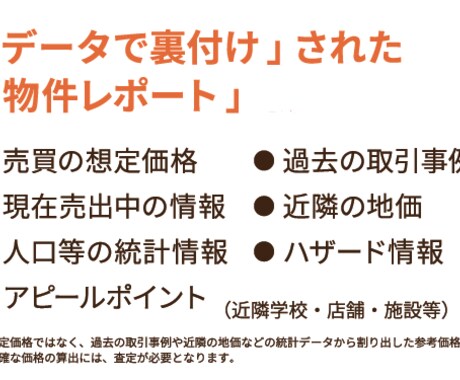 不動産購入　検討中物件のレポート作成いたします 現役宅建士・FP技能士・相続診断士の観点からアドバイス イメージ2