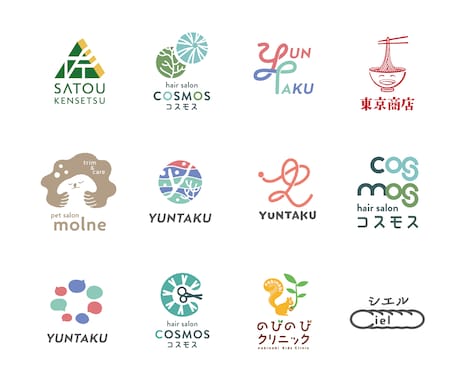 親しみやすい雰囲気のロゴをお作りします 雰囲気や想い、背景などを汲み取ったロゴを作ります。 イメージ2
