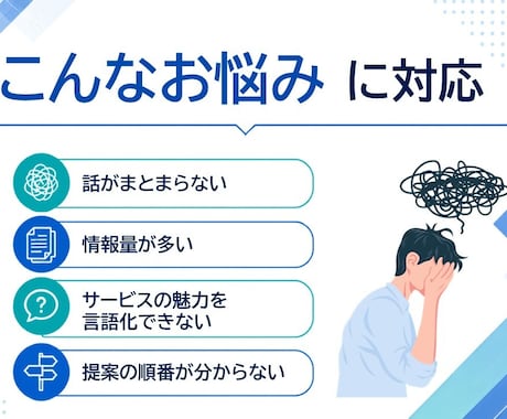 構成から伝わる企画書・営業資料を作成します 法人企画13年｜情報整理・文章・図解・デザインまで対応 イメージ2