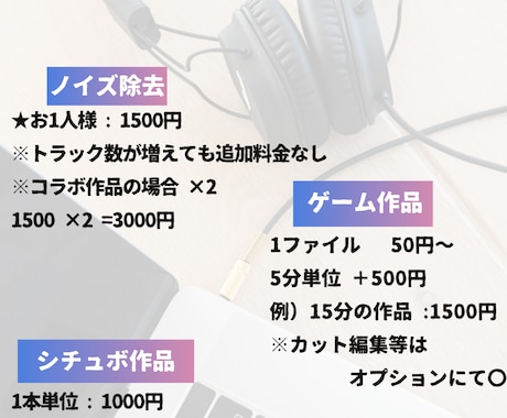 歌ってみた音源を編集します 現役歌い手が丁寧に仕上げます！！ イメージ2