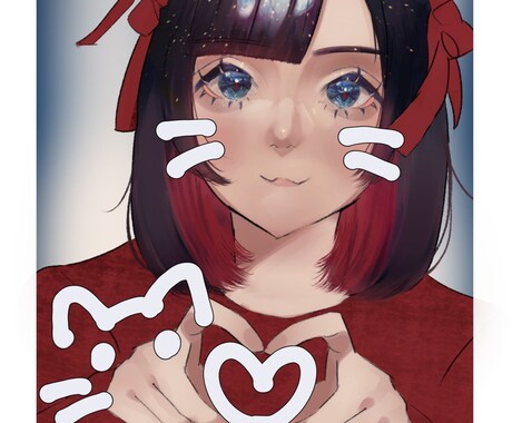 リッチで透明感のあるイラストのアイコン描きます イメージ1