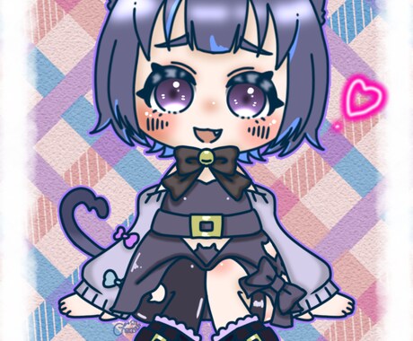 イラスト描きます ぽってりかわいい3等身イラストいかがですか！ イメージ2