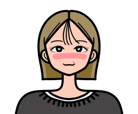パッと目を引くポップなイラストを描きます 商用利用OK♡オシャレで可愛いアイコンに♡ イメージ2