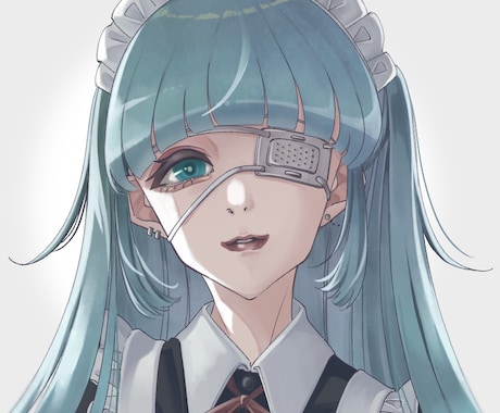 かわいい女の子のイラストをお描きします 病み系イラストも可能！様々なタッチに対応します！ イメージ1