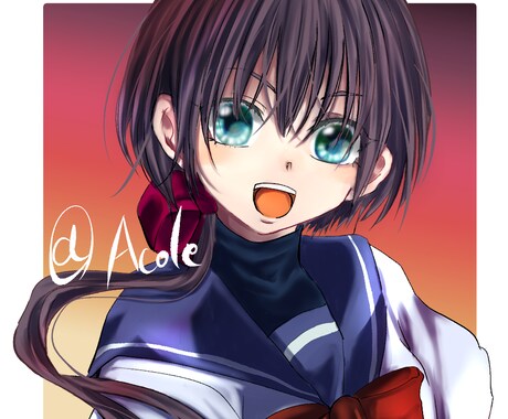 SNS用アイコンを作成致します 貴方だけのSNSアイコン制作致します イメージ2
