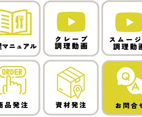 LINEリッチメニューのデザイン作成します LINEのリッチメニューをおしゃれにデザイン♪ イメージ2