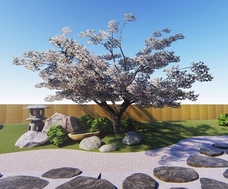 CAD図面、建築景観と室内空間パースを制作します イメージを描く、低価格で建築景観CGパース制作します イメージ1