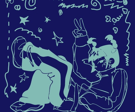 サブカル風のお洒落な日記・コラージュなど描きます イメージ1