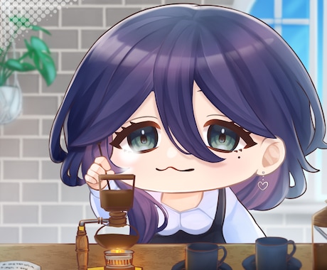 オリジナルOP/ED画面お作りします ふよふよ動く可愛いデフォルメイラストが特徴！ イメージ2