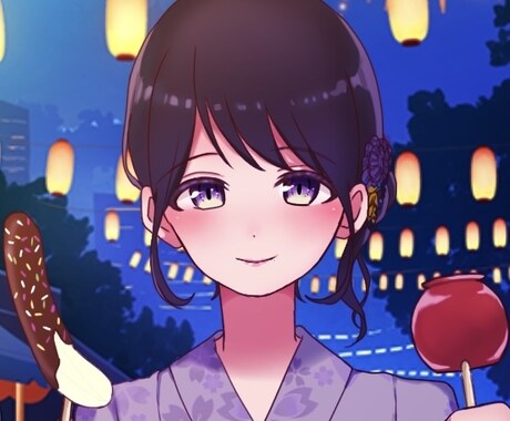 最短３日納品✳︎イラストお描きします 全身、バストアップどちらも可能です！ イメージ2