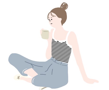 シンプルでお洒落なイラスト描きます お気に入りの写真をイラストに⭐︎ イメージ2