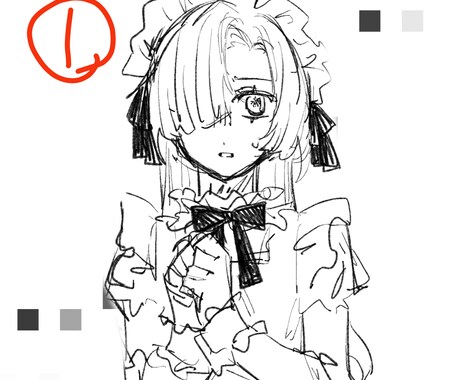 ラクガキを描きます 一枚絵、詰め込み、うちよそなんでも描きます！ イメージ1