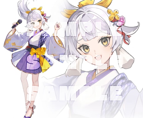 アイコン、立ち絵、一枚絵等イラストを作成します あなたの理想のイラストを作成いたします イメージ1