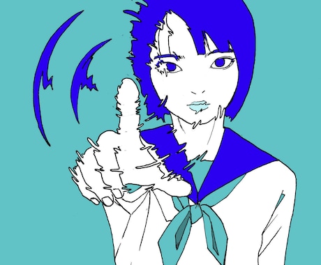 キャッチーでメッセージ性を感じるイラストを描きます カワイイからかっこいいまで幅広く対応/セール中 イメージ1