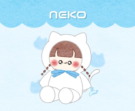 着ぐるみ似顔絵イラストお描きします お好きな動物の着ぐるみを着た似顔絵をお描きします！ イメージ2