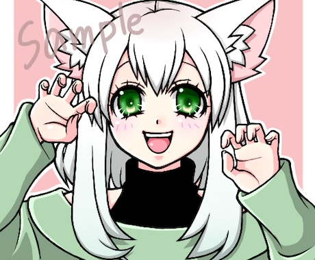 SNSアイコンお描きします 可愛いイラストのオリジナルSNSアイコンをお描きします イメージ1