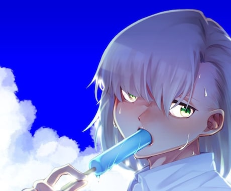 男の子女の子のカラーイラスト描きます 鮮やかで力強いタッチのイラストを提供します！ イメージ2