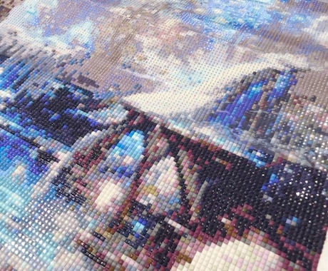 ダイヤモンドアート作成代行します 作りかけの商品や買ったけど手付かずの商品は御座いませんか？ イメージ1