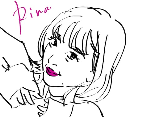 ちょうどいいラフな似顔絵描きます イメージ1