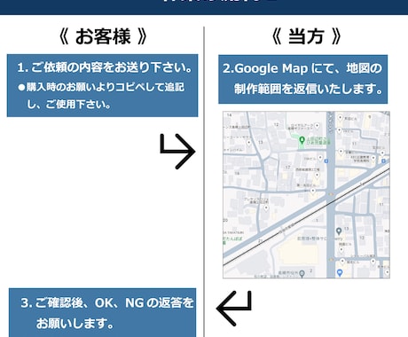 案内板デザイナーが簡略地図作成します 官公庁（国、県等）向け案内地図のプロデザイナーが地図を作成 イメージ2