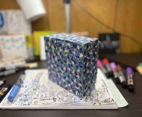 描いて欲しい絵を描きます アクリル絵の具で、たった一つだけの絵を描いていきます。 イメージ2