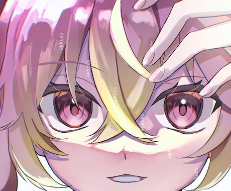 SNSに使えるアイコンを描きます 絵柄合わせOK！あなた好みの子を描きます！ イメージ2