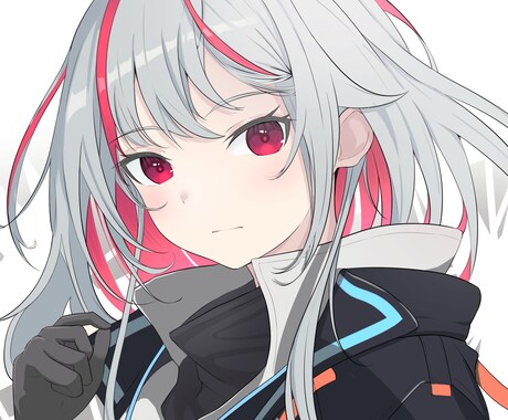かっこかわいいイラストを制作します シャープでパキッとした色使いをよくします。 イメージ2