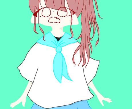 アイコンなどのイラストを書いています イメージに合わせたイラストを作成(特にミニキャラ得意です) イメージ1