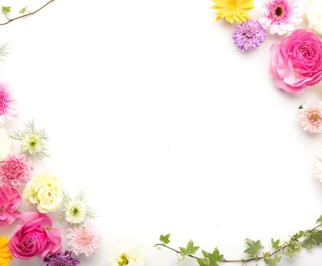 あなたのお悩みにあったカラーとお花をお知らせします ハッピーカラーとお花でポジティブな毎日を送りませんか？ イメージ1