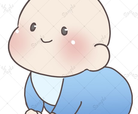 小さくてかわいいミニキャラのイラストを描きます イメージ1