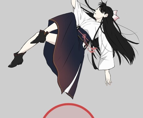抽象的なイラスト、描きます 憂い、儚さ、シンプルに個性を出します。 イメージ2