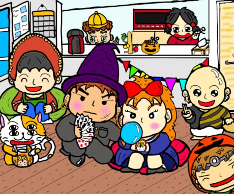 企業採用実績あり！ゆるキャライラストを制作します イメージ1