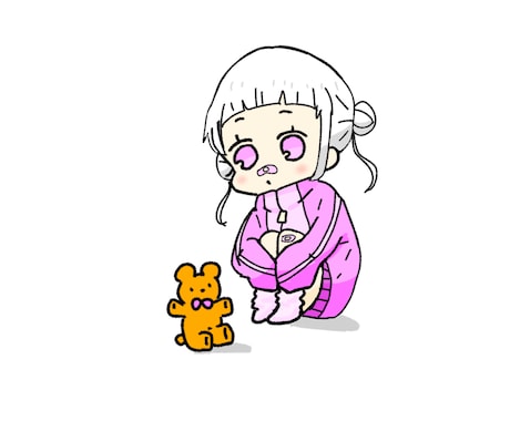 ゆめかわジャージ・セーラー服量産イラスト描きます 量産イラスト2種類を描きます！1枚500円！ イメージ2
