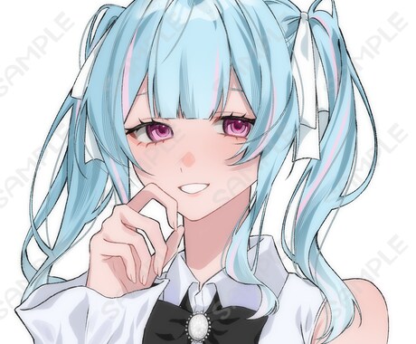 透明感のあるイラストお描きします アイコン、1枚絵、立ち絵、夢絵などご希望に沿って制作します！ イメージ2