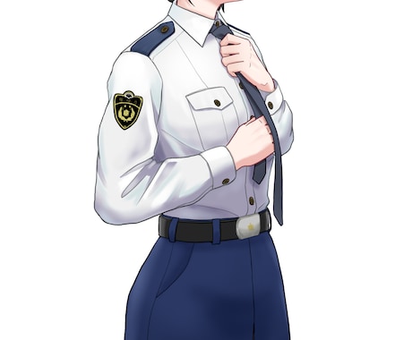 制服（主に警察）を着たキャラを描きます ☆いろんな国の制服描きます。☆ イメージ2