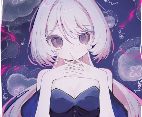 厚塗りで可愛いイラスト描きます アイコン、サムネイル、動画、立ち絵などに！ イメージ2