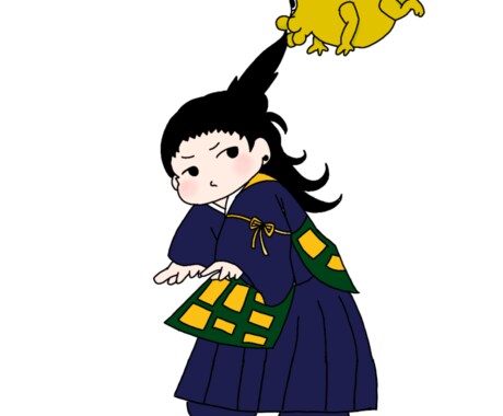 デフォルメちびキャラアイコン描きます ちんまり可愛いキャラのアイコンを制作致します イメージ2