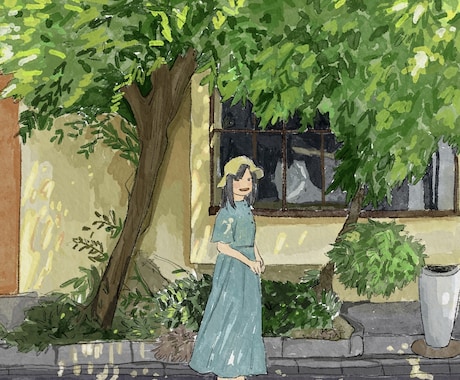 手描き感のあるイラスト描きます YouTube、挿絵、アイコン、サムネ、曲、MVなど イメージ2